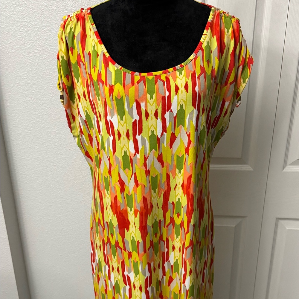 Madison Multicolor Abstract Dress